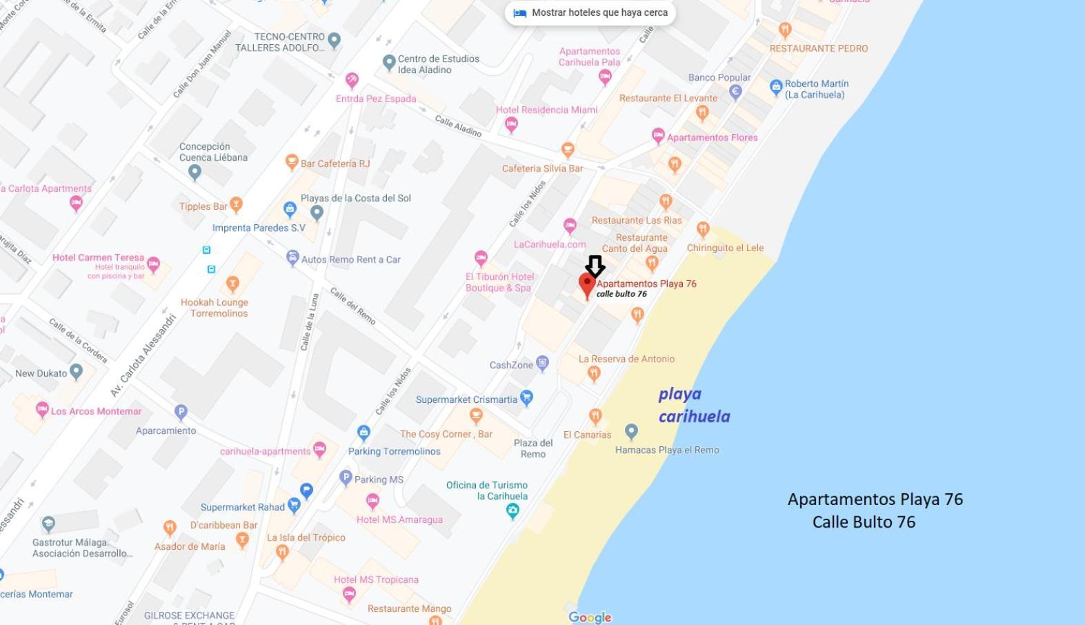 Sunsands Studio 1ºb Playa76 Carihuela Торремолінос Екстер'єр фото